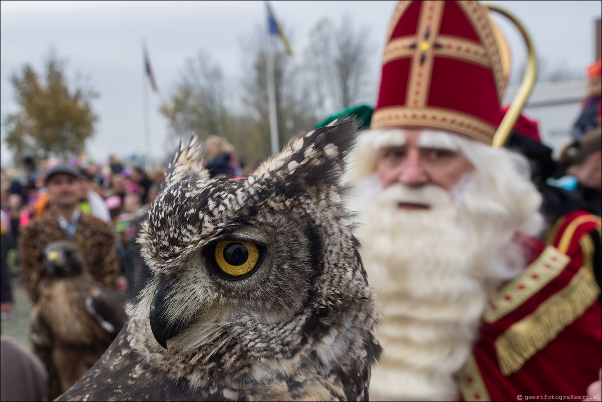 Intocht van Sinterklaas in Almere