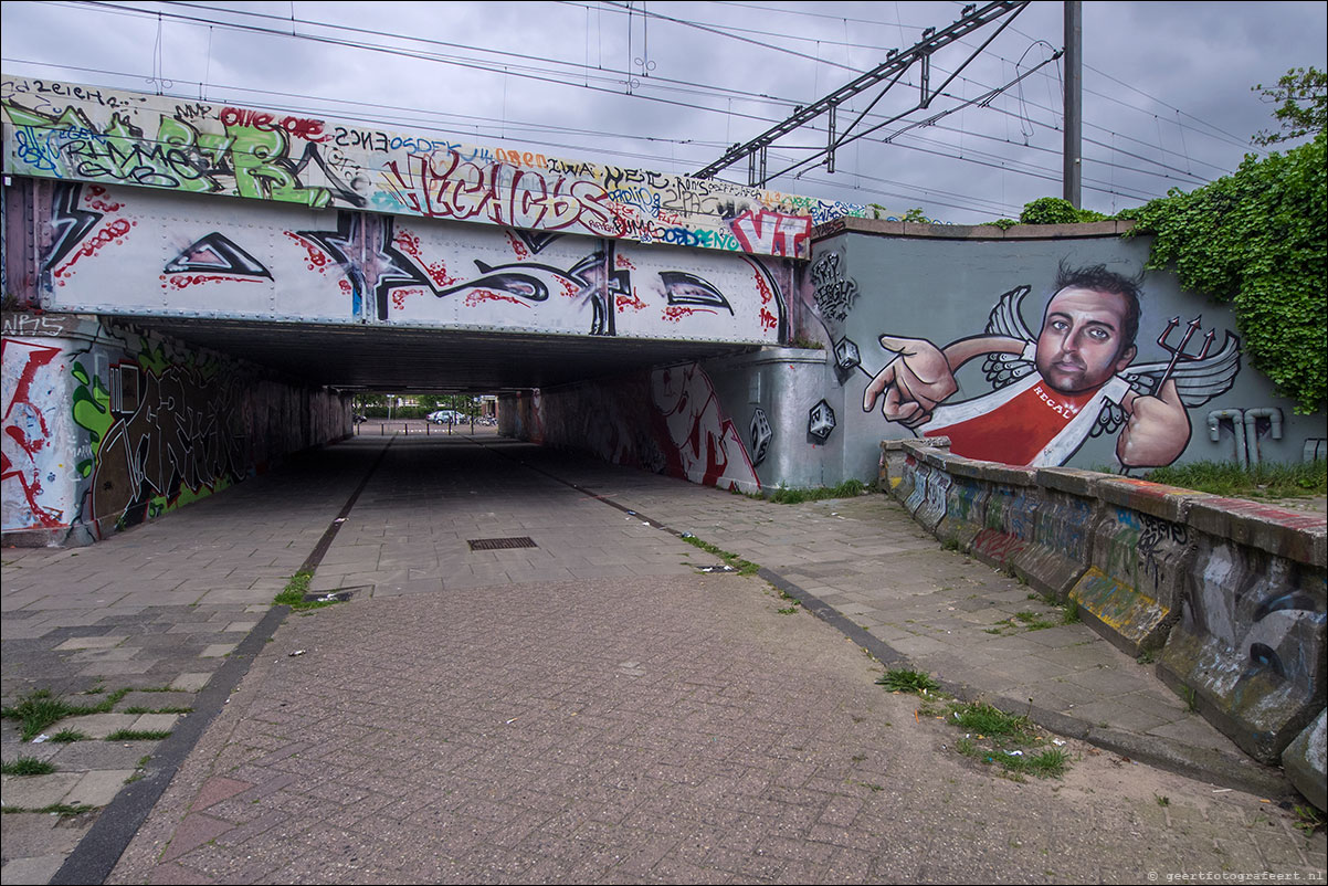 westerborkpad, fietstunnel amsterdam