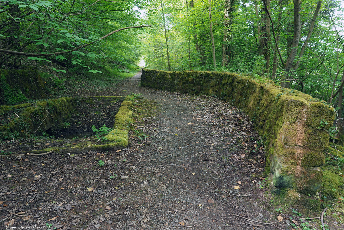 wandeling langs de Muur van Antoninus Schotland Mumrills - Bo'ness