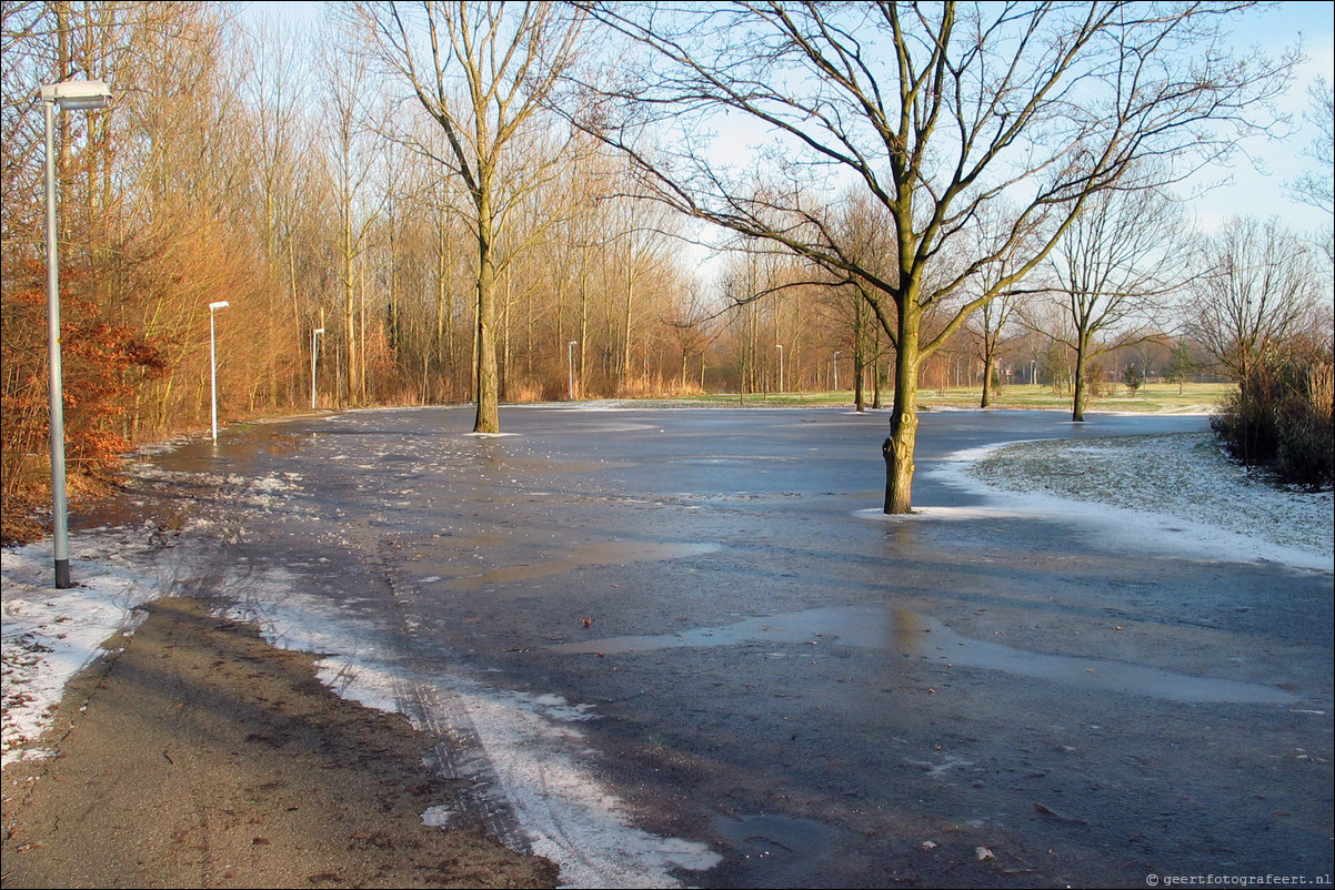 herfst sneeuw