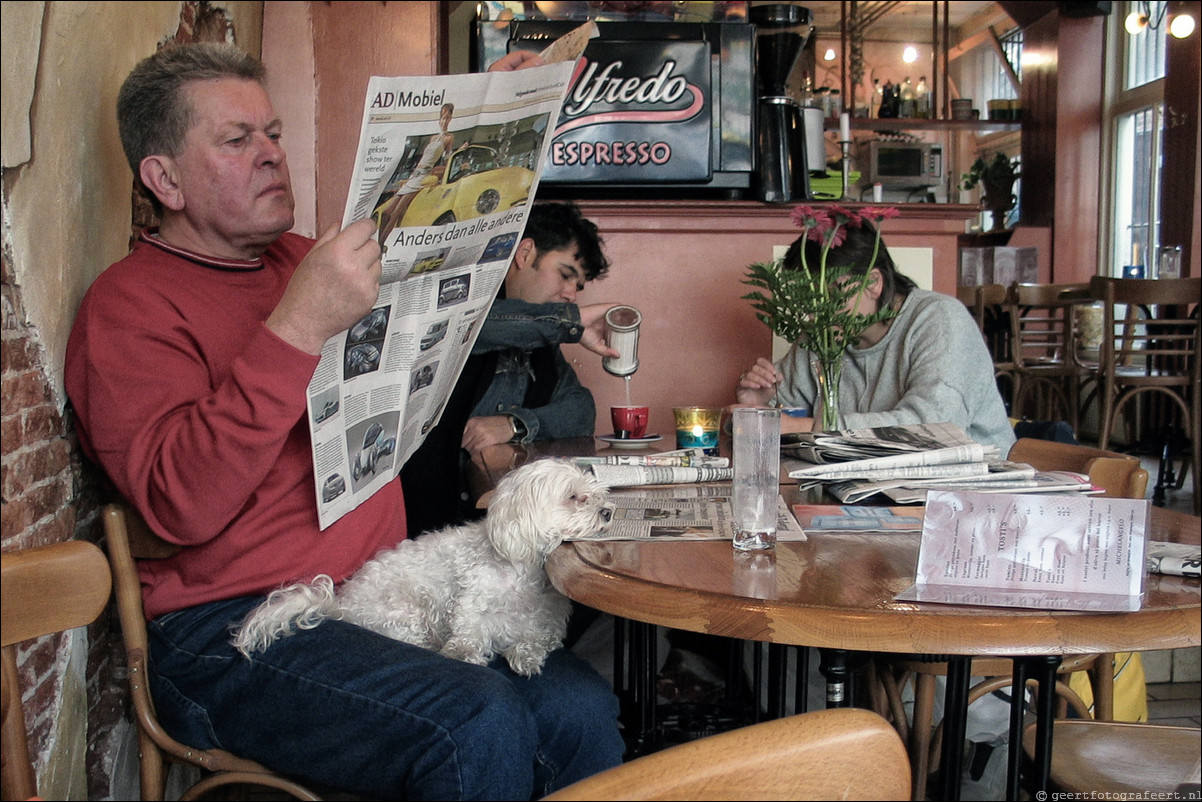 leiden cafe hond