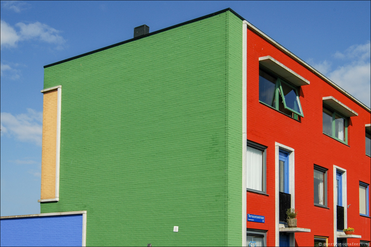 Almere Buiten Regenboogbuurt Terracottastraat