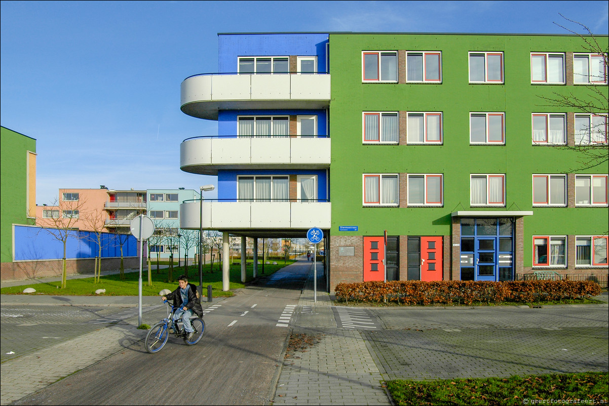 Almere Buiten Regenboogbuurt Siennastraat