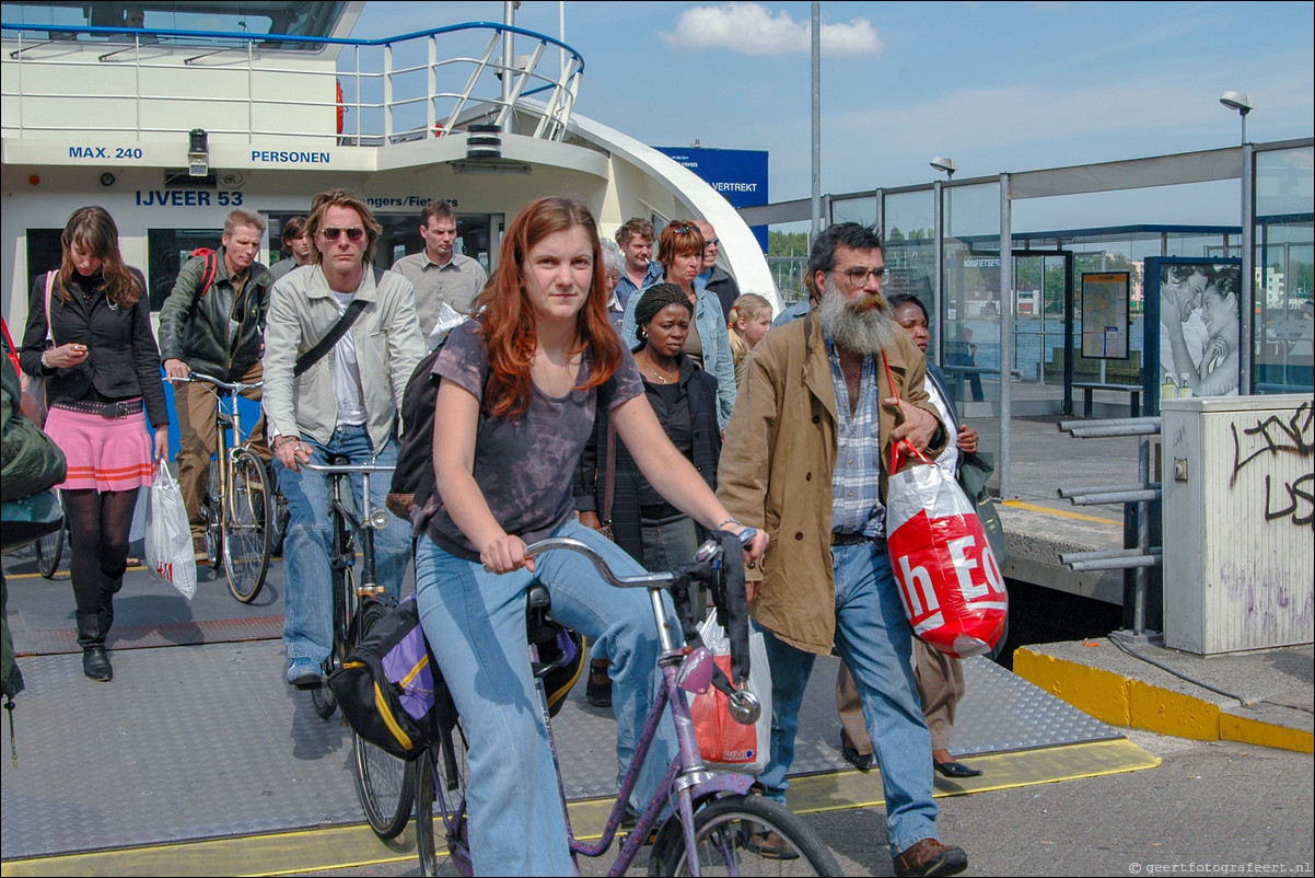 Amsterdam leegloop IJveer