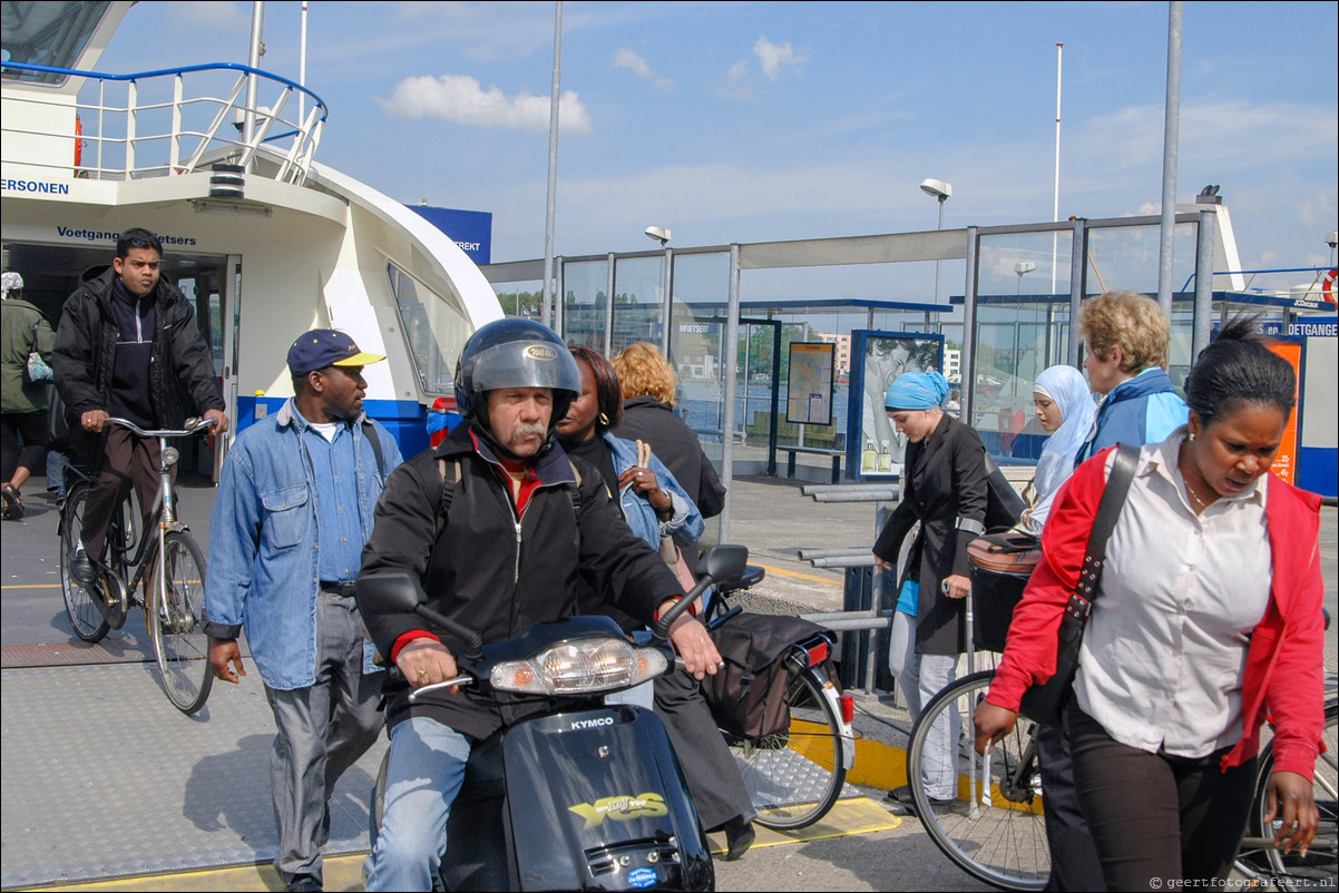 Amsterdam leegloop IJveer