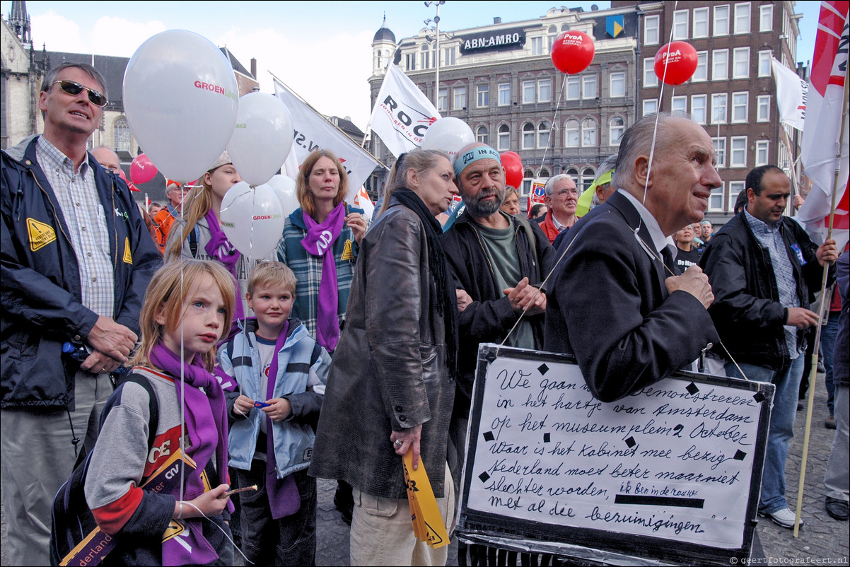 Amsterdam demonstratie Keer het tij