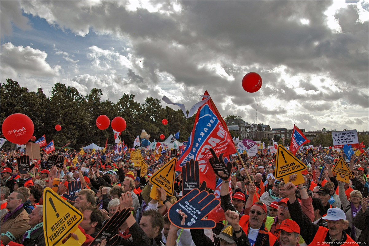 Amsterdam demonstratie Keer het tij