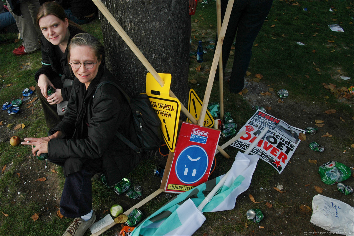 Amsterdam demonstratie Keer het tij