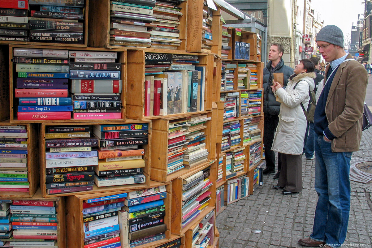 Amsterdam Spui Boekenmarkt