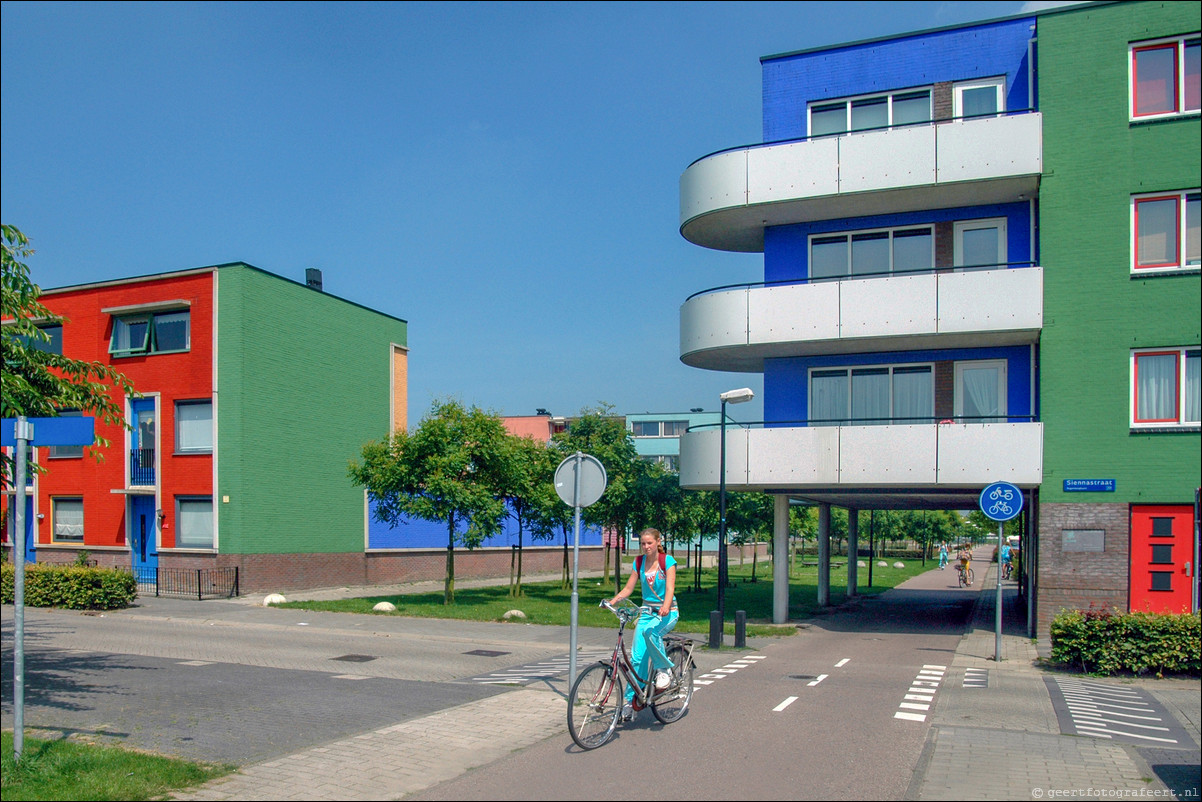 Almere Buiten Regenboogbuurt Siennastraat 