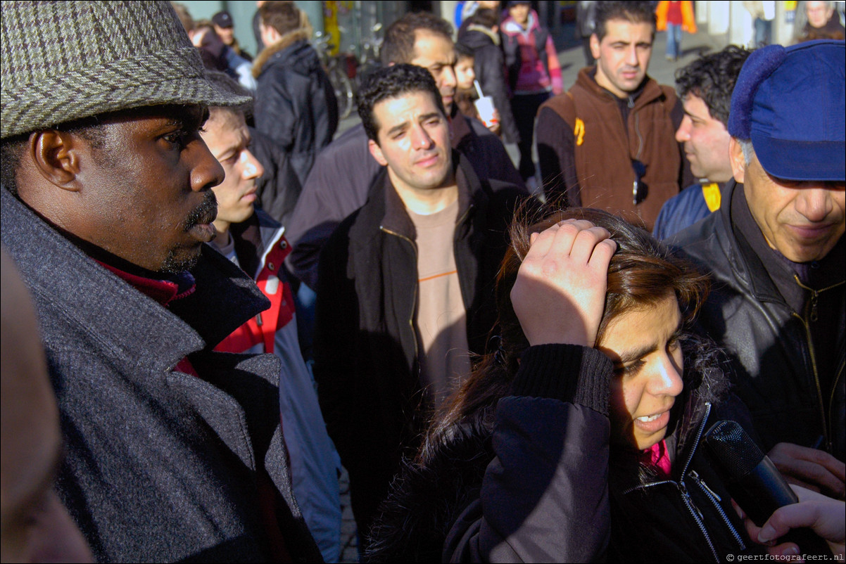 Protest asielzoekers