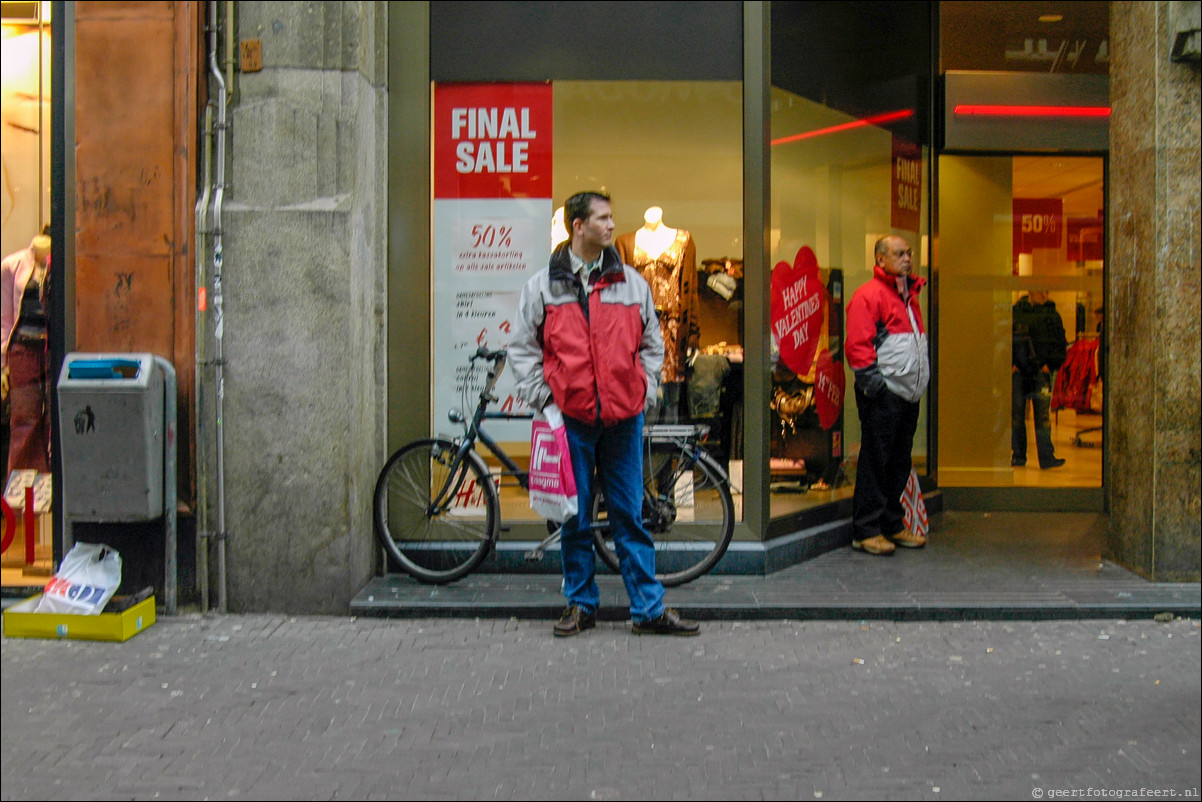 Straatfotografie wachten