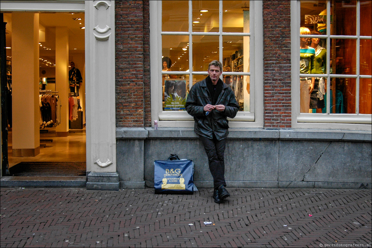 Straatfotografie wachten