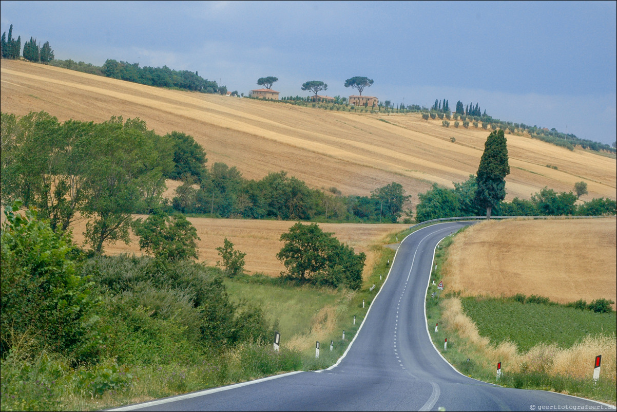 Terugweg Toscane