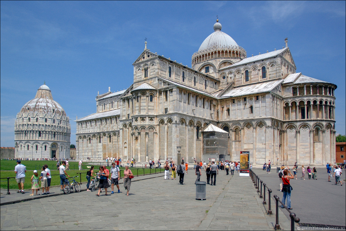 Pisa Battistero Duomo