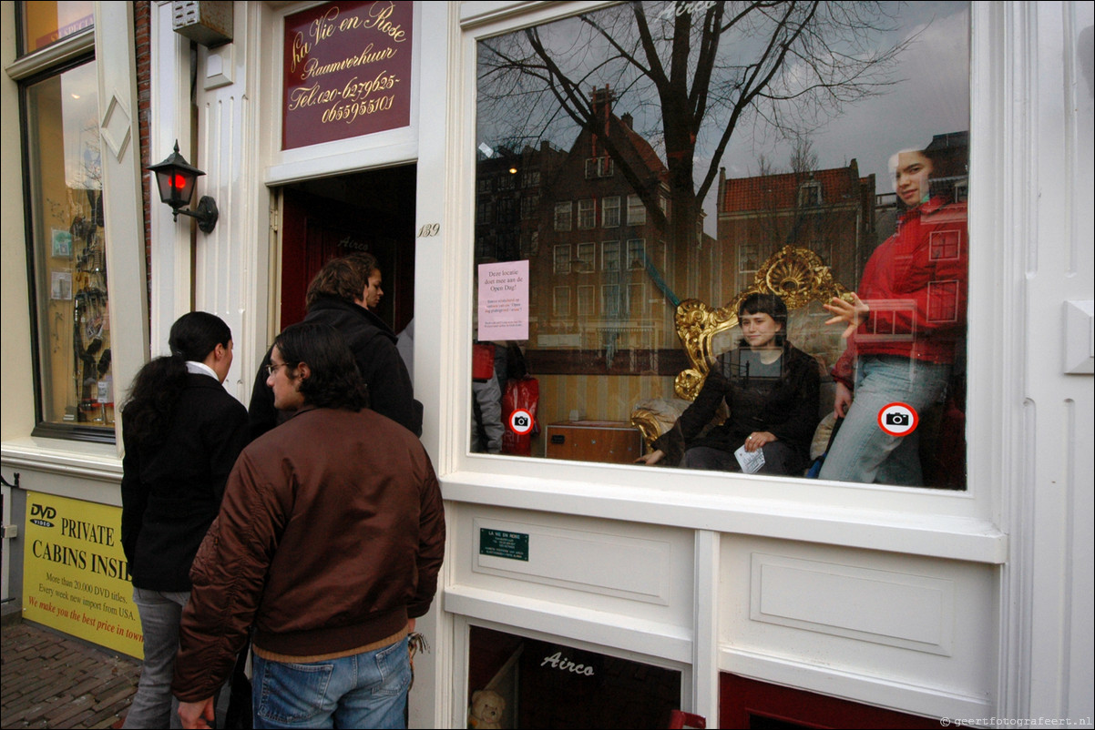 Amsterdam wallen red light district