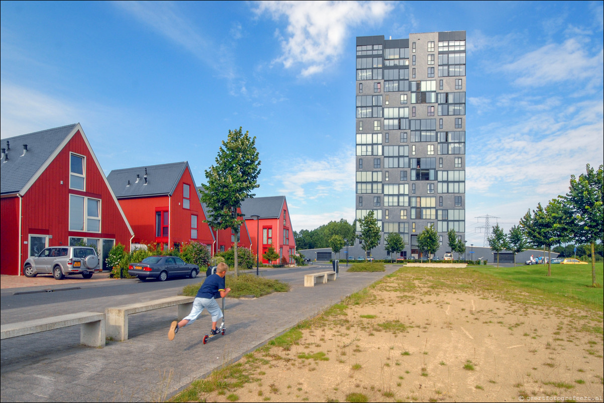 Almere Buiten Eilandenbuurt - Isla Margaritastraat appartementengebouw Panomarique