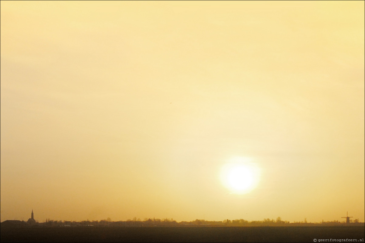 Landschap zon