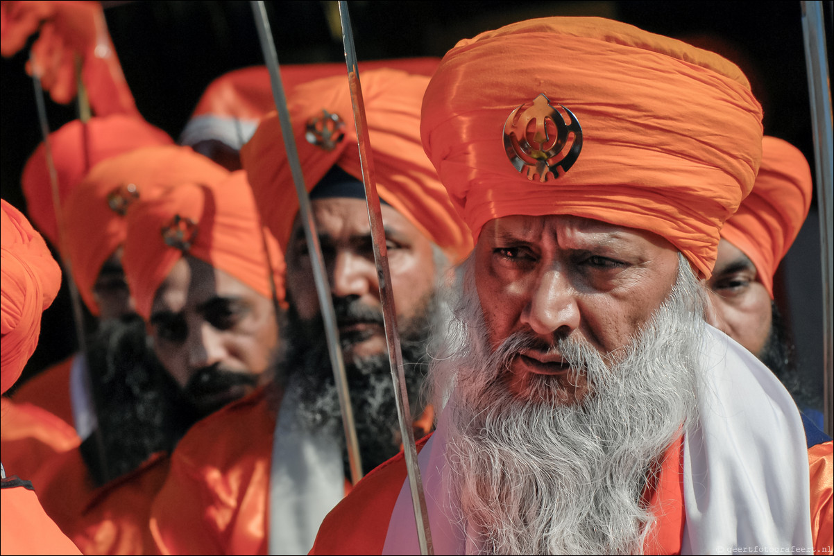 Sikh Nagar Kirtan processie Almere Haven