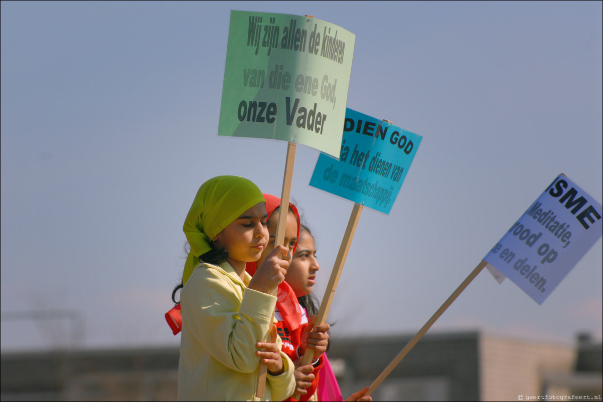 Sikh Nagar Kirtan processie Almere Haven