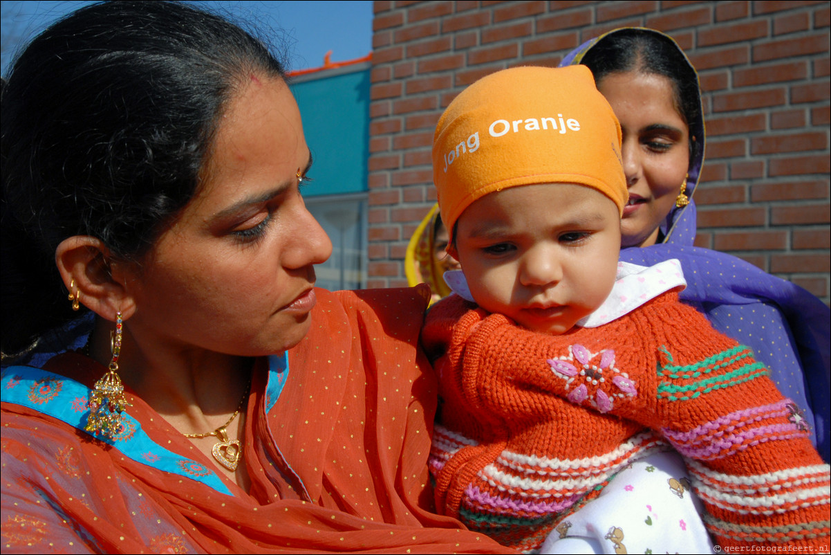 Sikh Nagar Kirtan processie Almere Haven