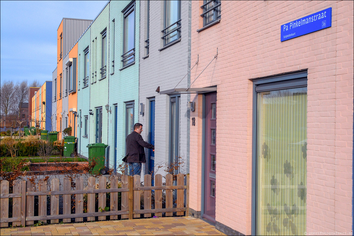 Almere Buiten Stripheldenbuut Pa Pinkelmanstraat