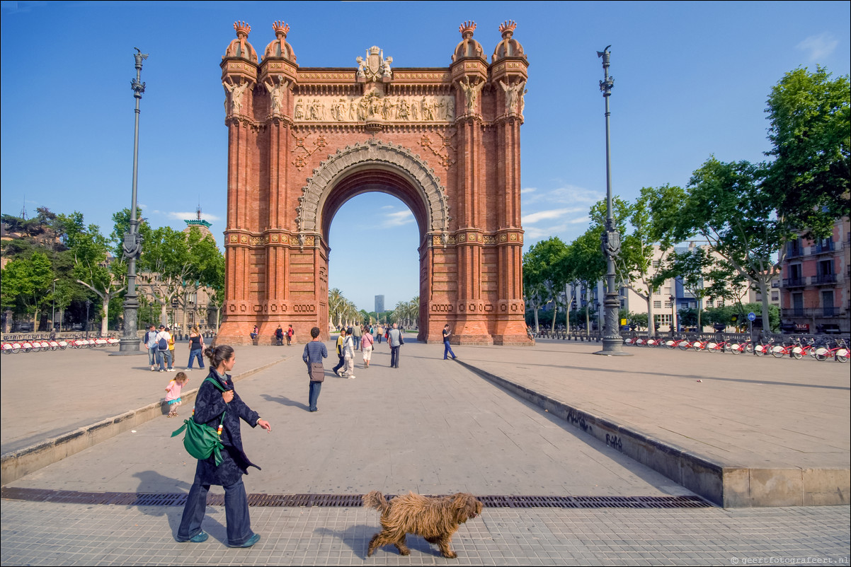 Barcelona Arc de triomf