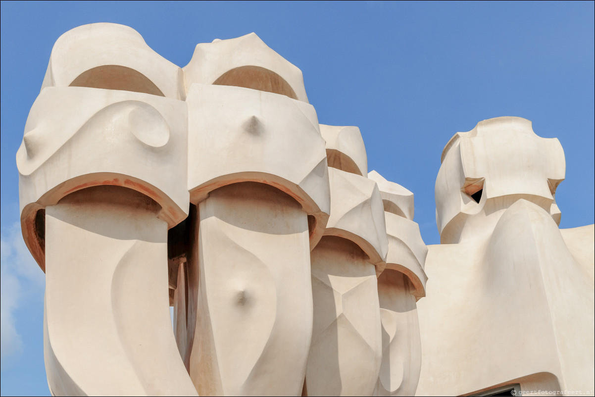 Barcelona Casa Mila Antoni Gaud 