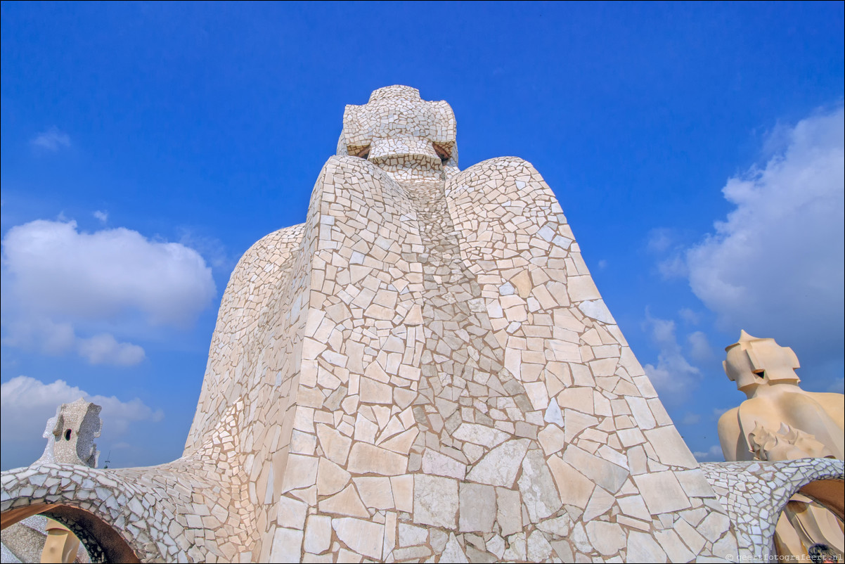 Barcelona Casa Mila Antoni Gaud 