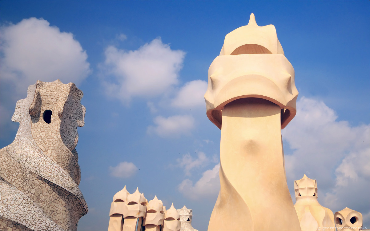 Barcelona Casa Mila Antoni Gaud 