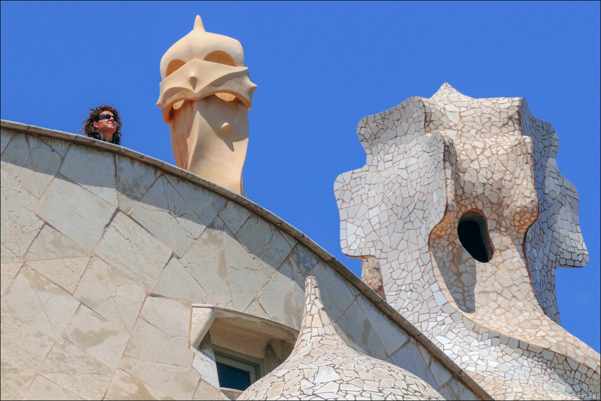 Barcelona Casa Mila Antoni Gaud 