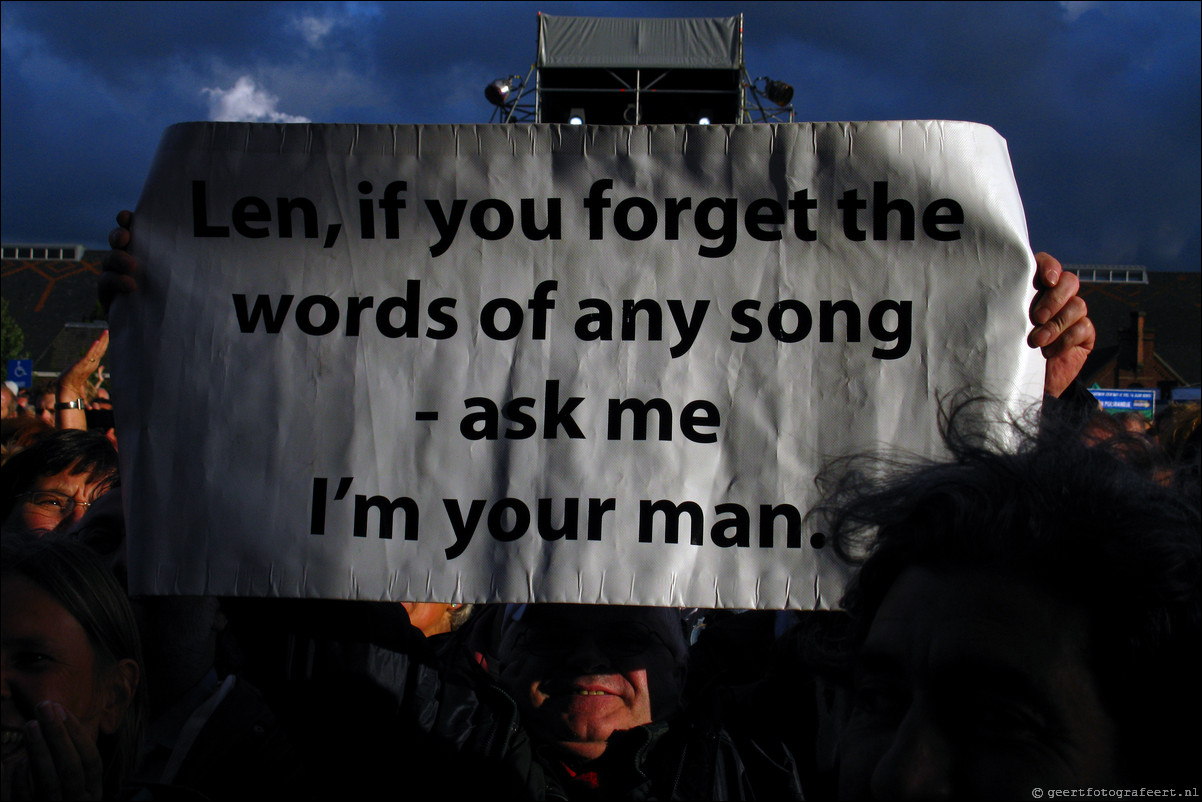 Leonard Cohen Amsterdam 2008