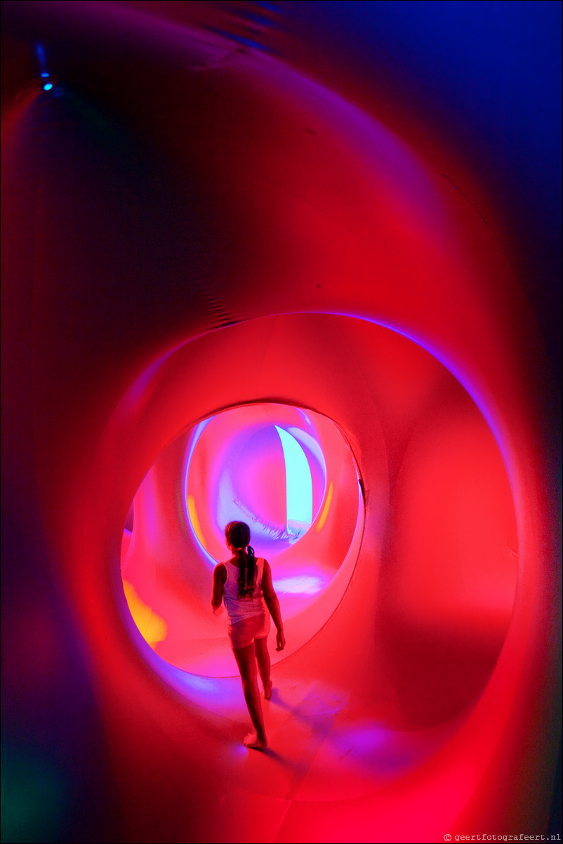 Luminarium - opblaasdoolhof Esplanade Almere