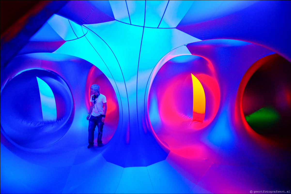 Luminarium - opblaasdoolhof Esplanade Almere