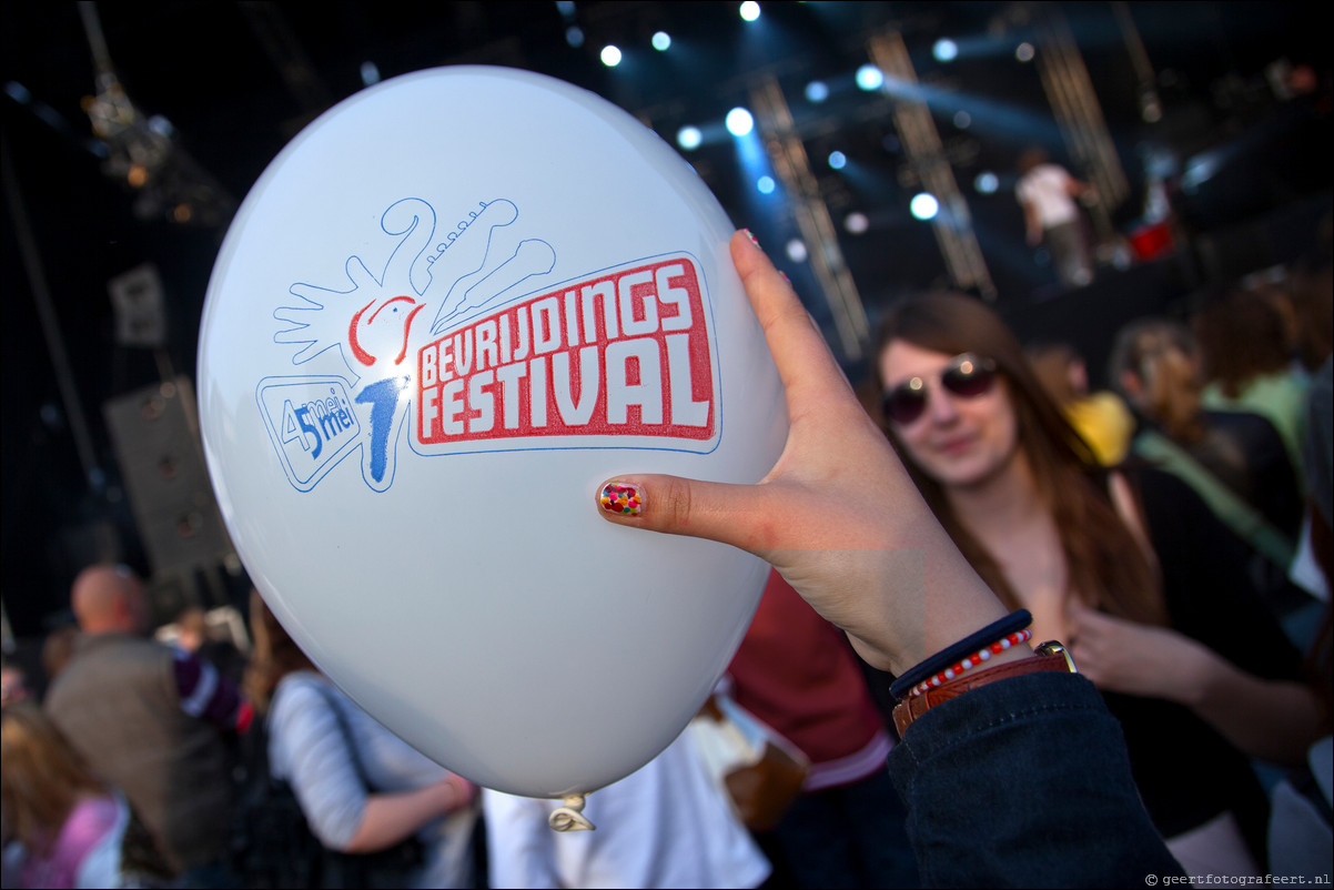 5 mei Bevrijdingsfestival op Esplade Almere