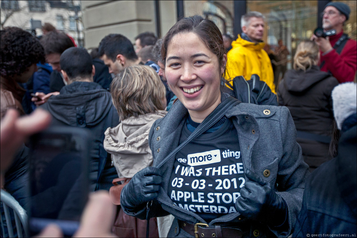 Opening Apple Store in Amsterdam