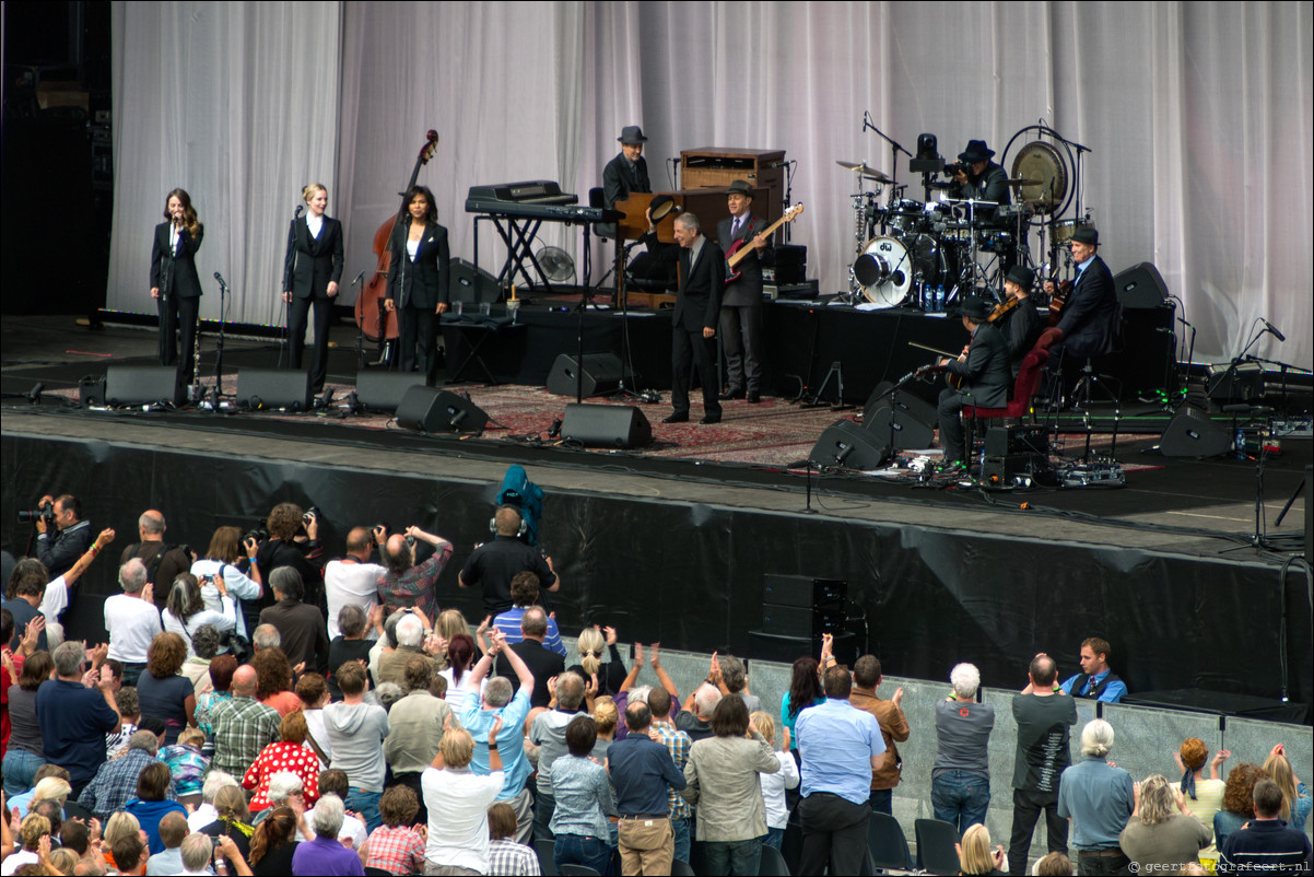 Leonard Cohen, Olympisch Stadion Amsterdam, 21 augustus 2012