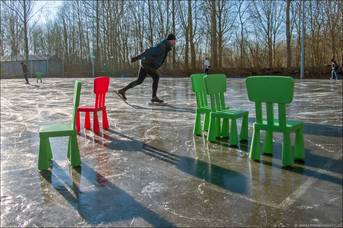 Winter Almere Haven Kwelsloot