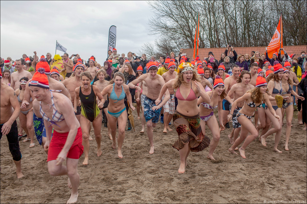 nieuwjaarsduik in Almere 2013