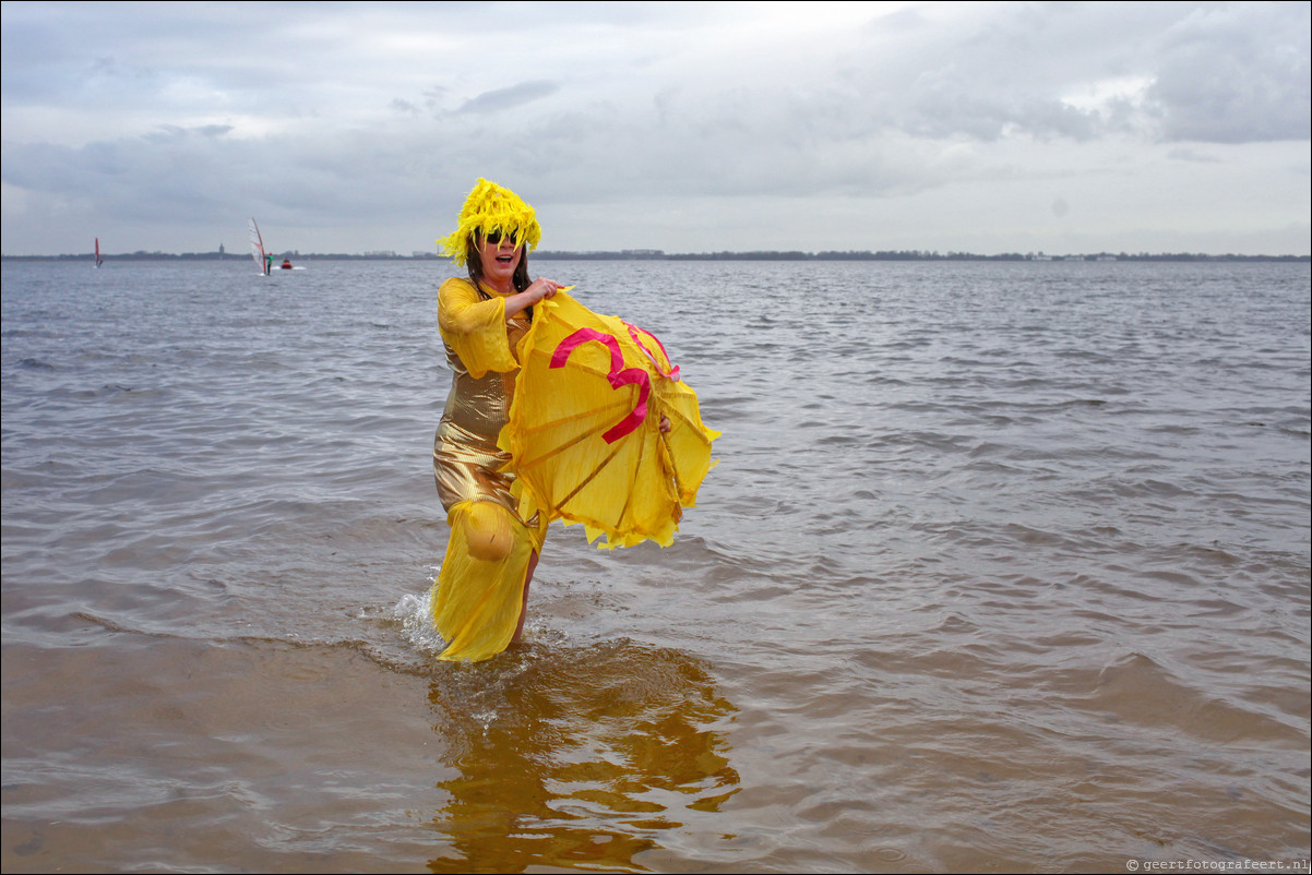 nieuwjaarsduik in Almere 2013