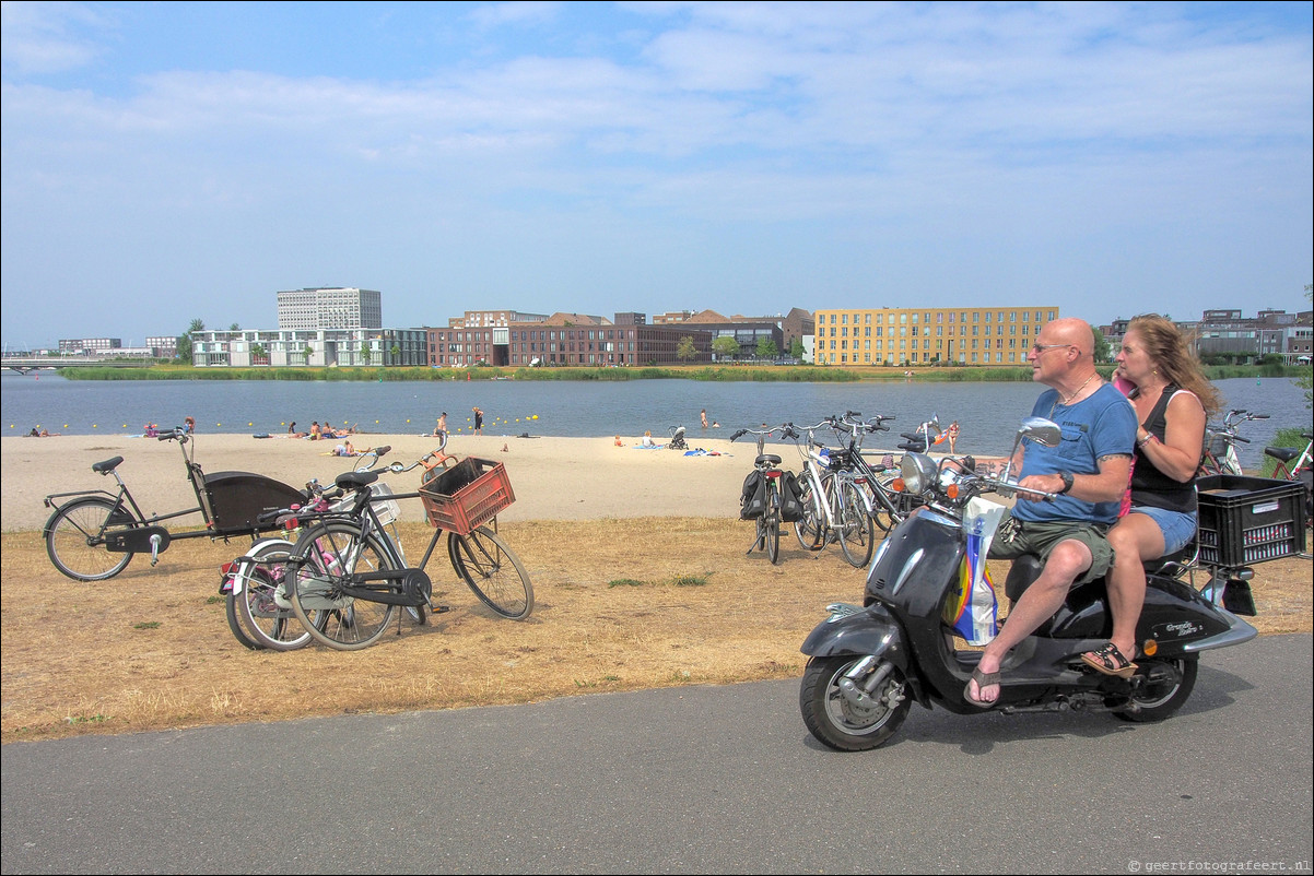 Wandeling Almere Poort naar Amsterdam Muiderpoort