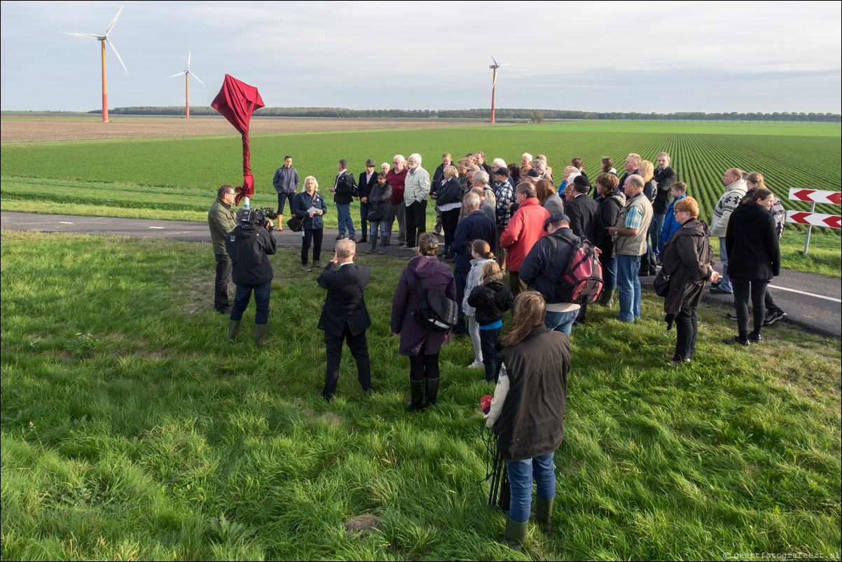 markering crashlocatie vluigtuig WO II