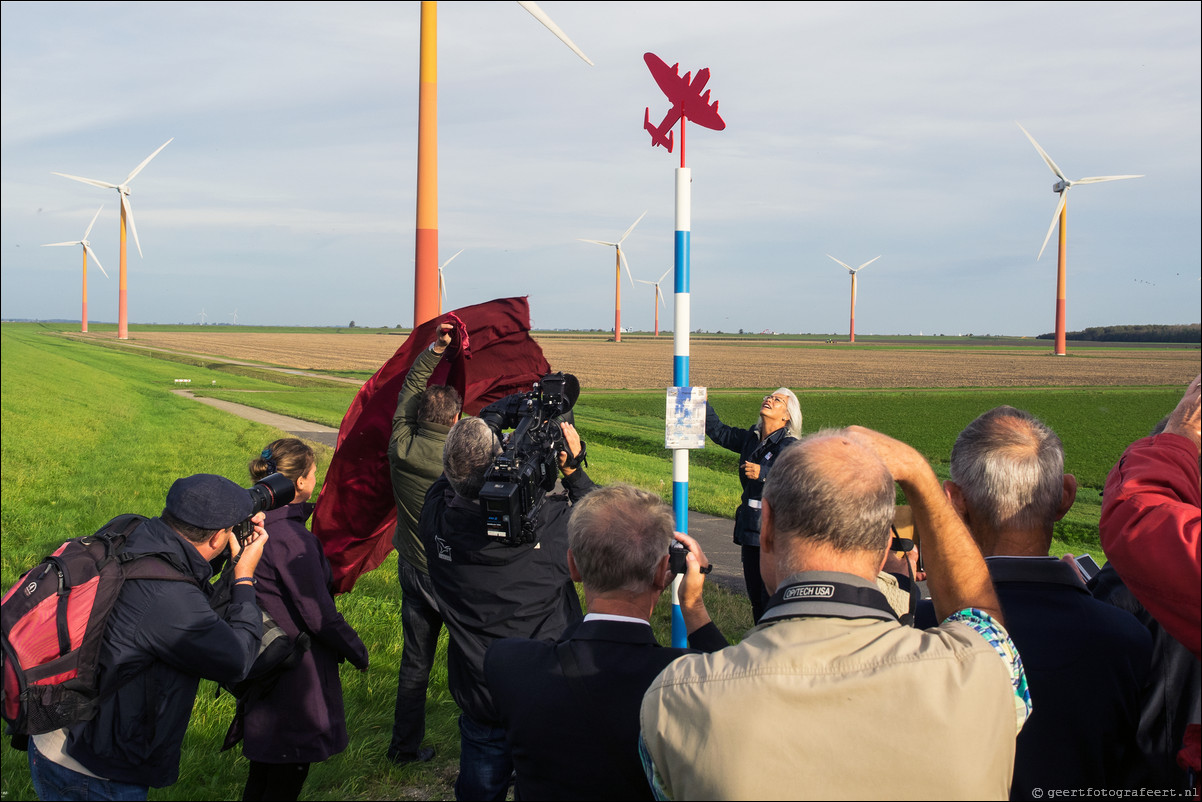 markering crashlocatie vluigtuig WO II