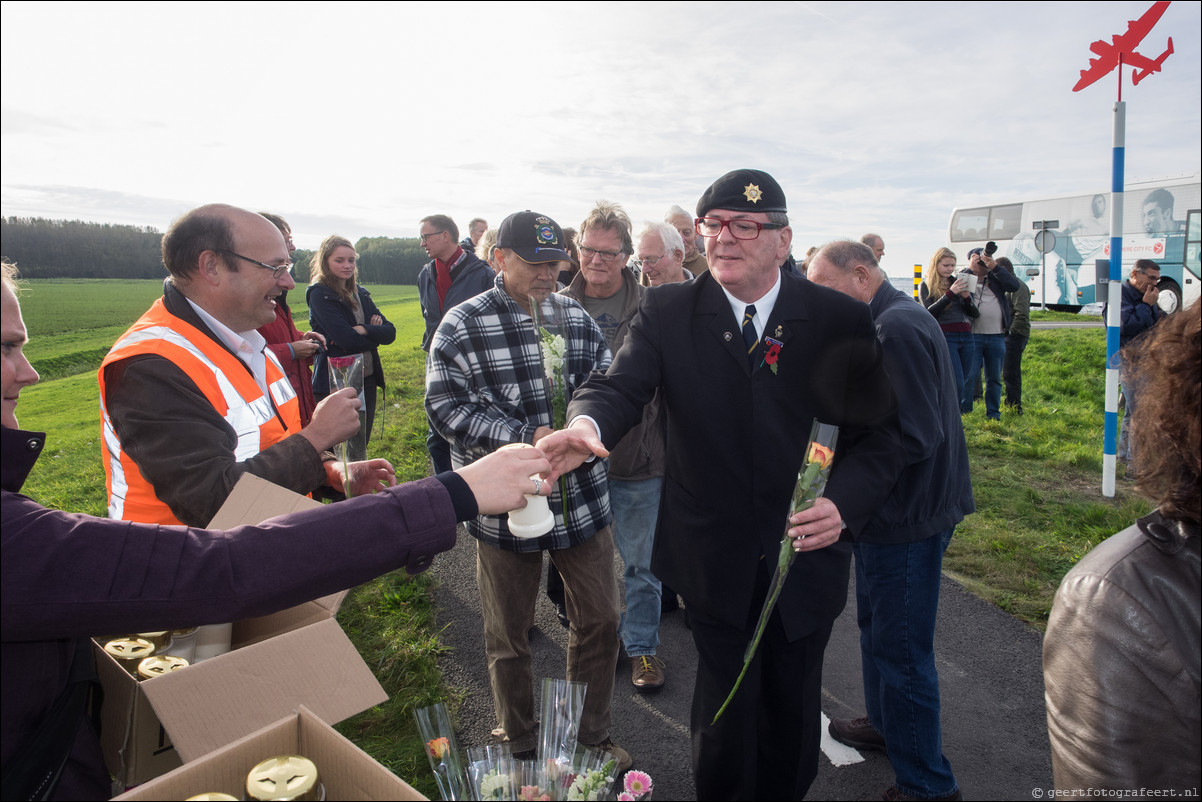 markering crashlocatie vluigtuig WO II