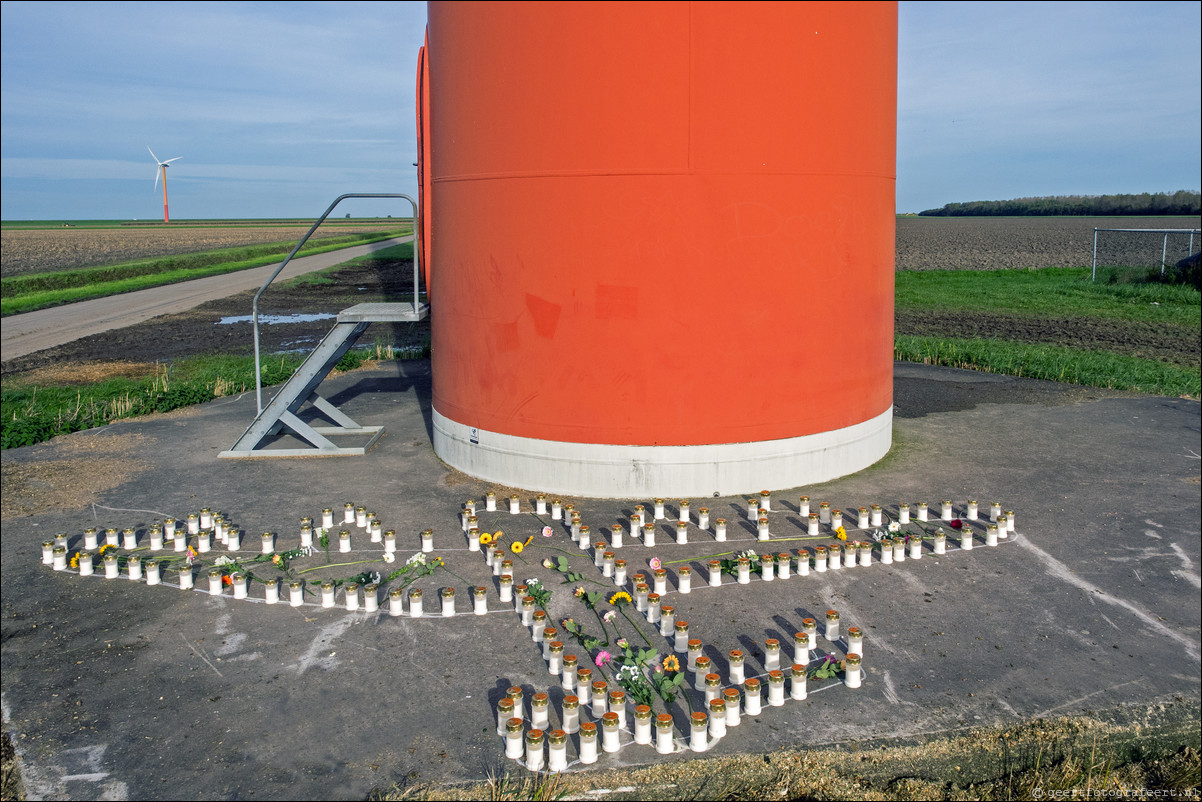 markering crashlocatie vluigtuig WO II