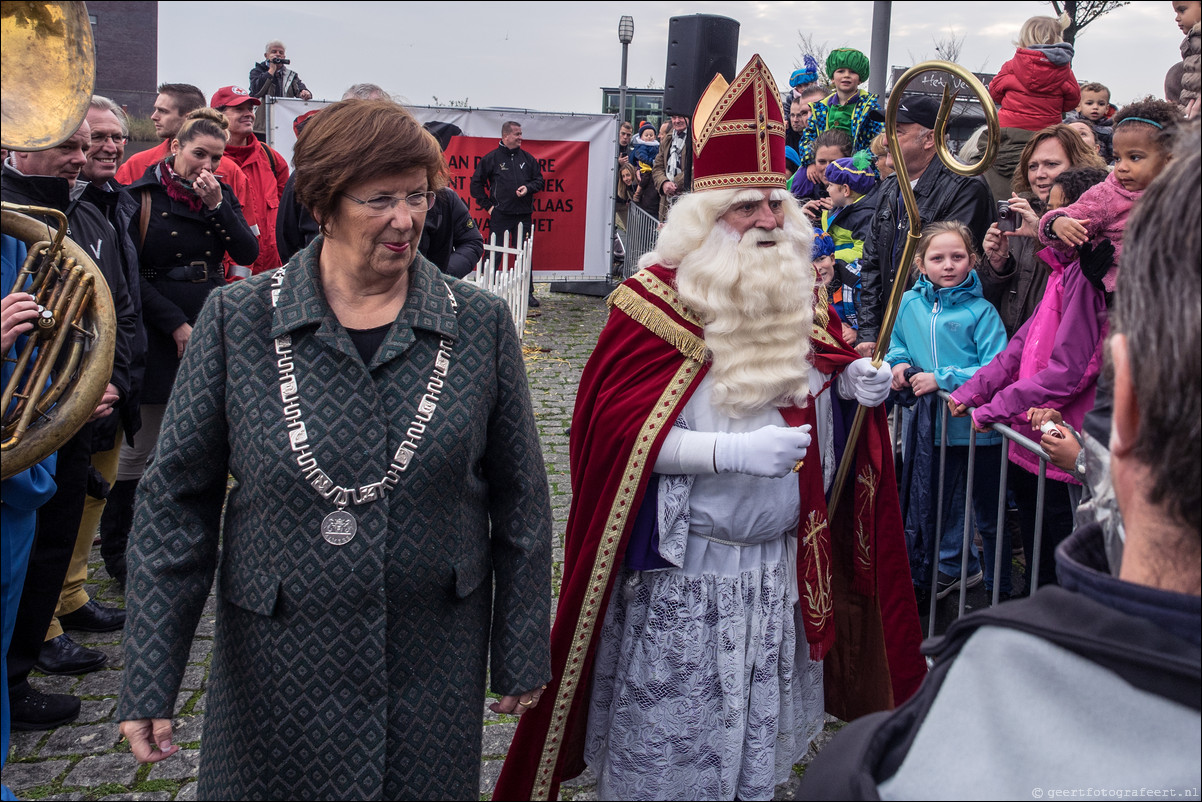 Intocht van Sinterklaas in Almere