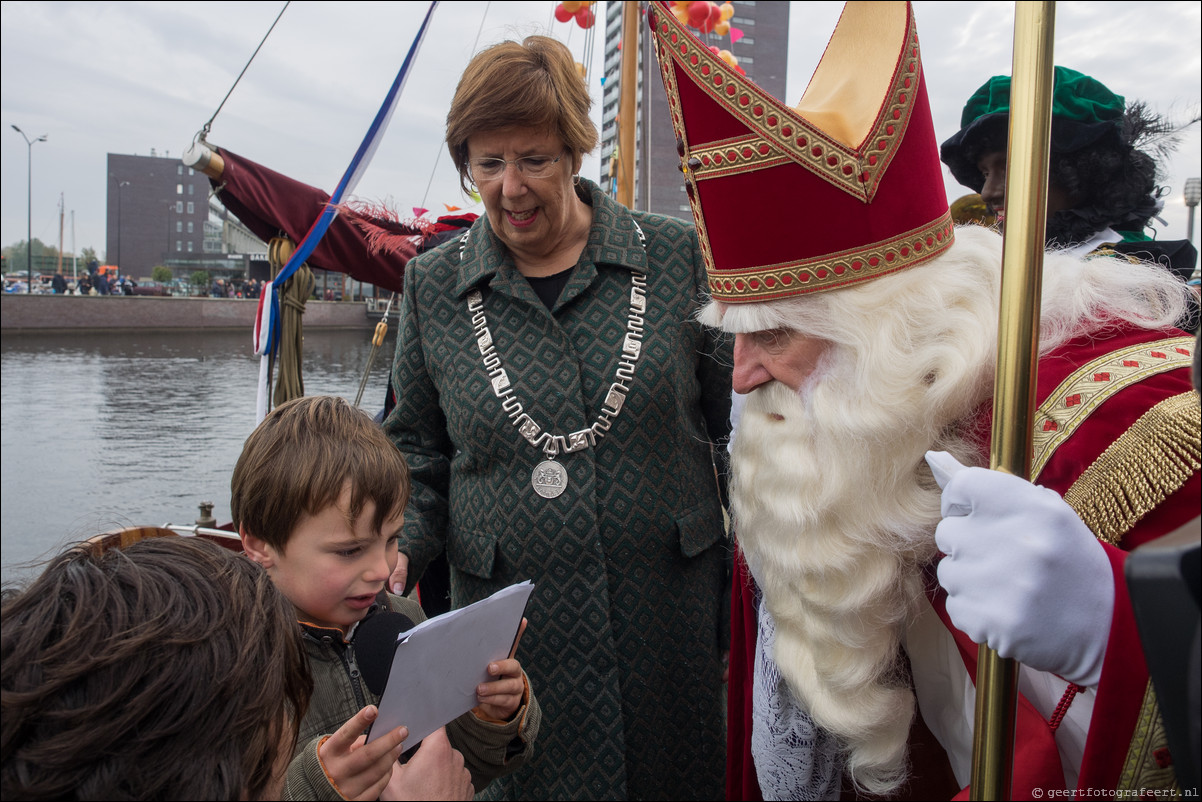 Intocht van Sinterklaas in Almere