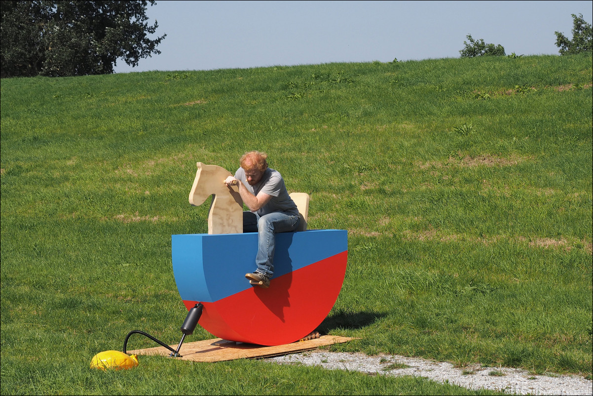 Feiko Beckers @ Aardzee, Land Art Live