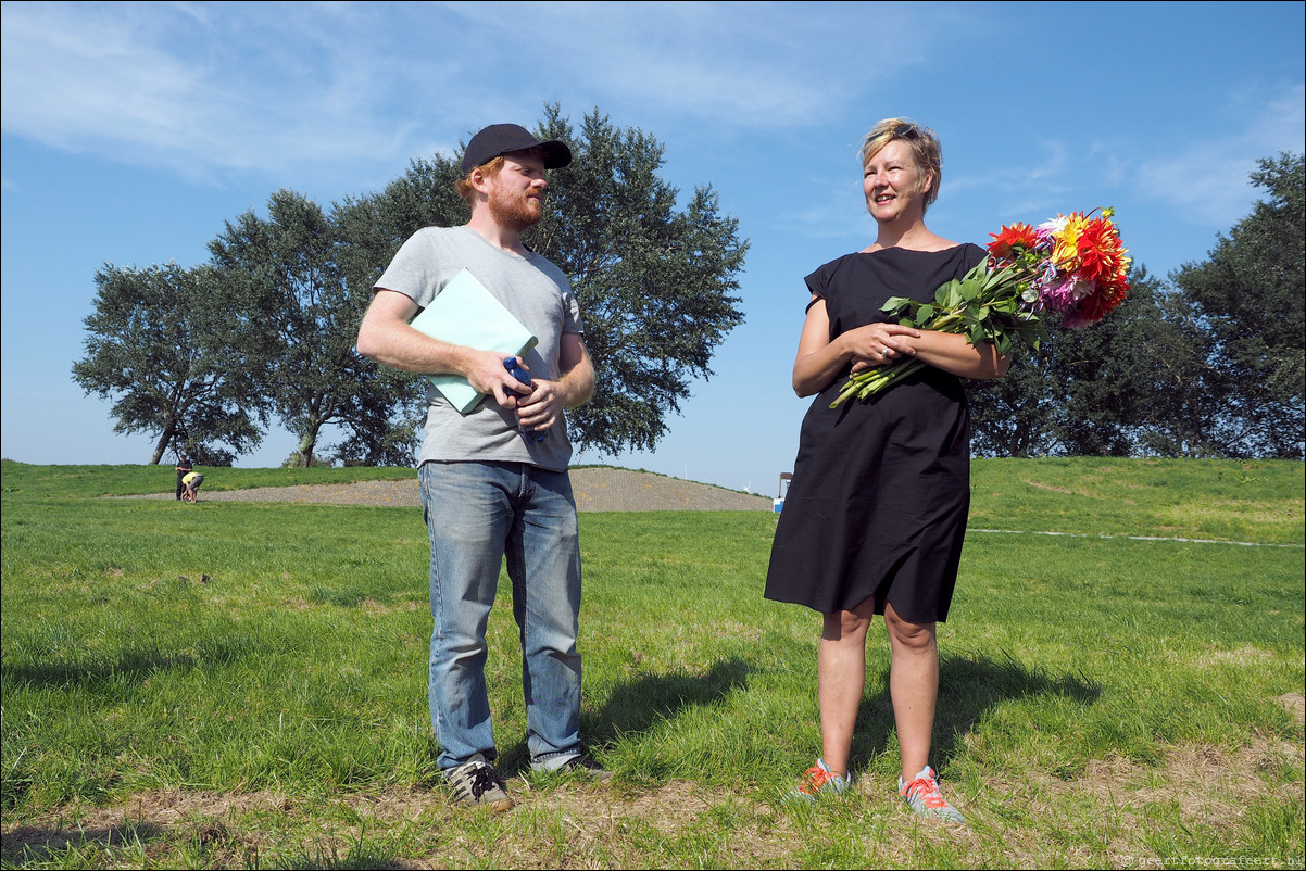 Feiko Beckers @ Aardzee, Land Art Live