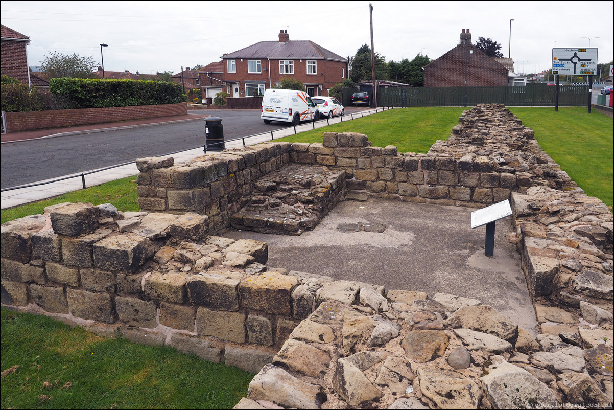 Hadrian Wall Walk -  Muur van Hadrianus Wallsend - Heddon-on-the-Wall